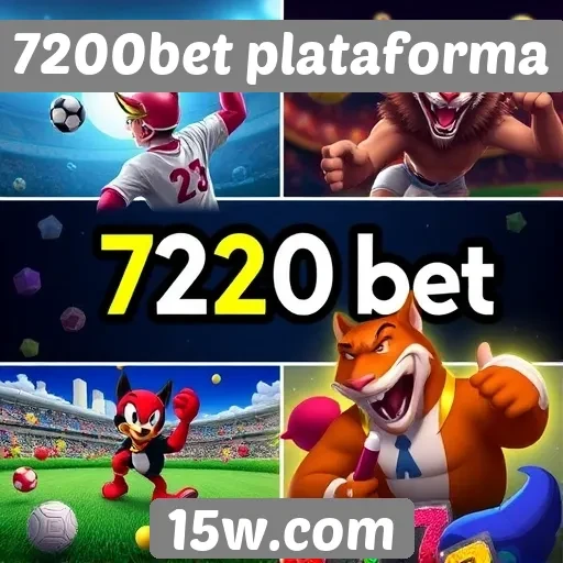 Variedade de jogos disponíveis na 7200bet